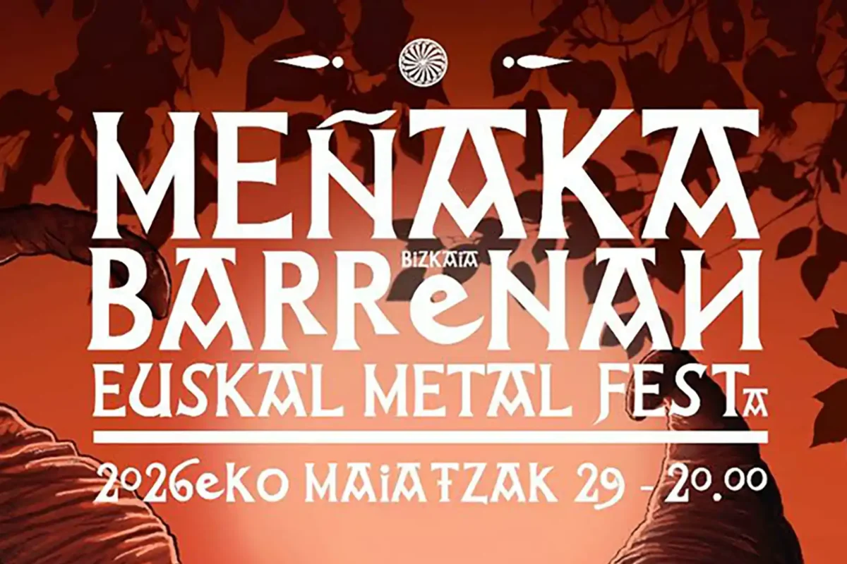 Cartel del Meñaka Barrenan Euskal Metal Fest 2026