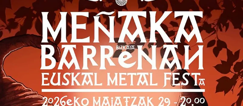Cartel del Meñaka Barrenan Euskal Metal Fest 2026