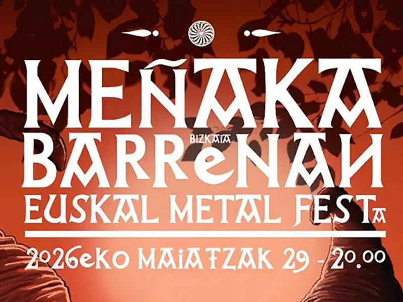 Cartel del Meñaka Barrenan Euskal Metal Fest 2026