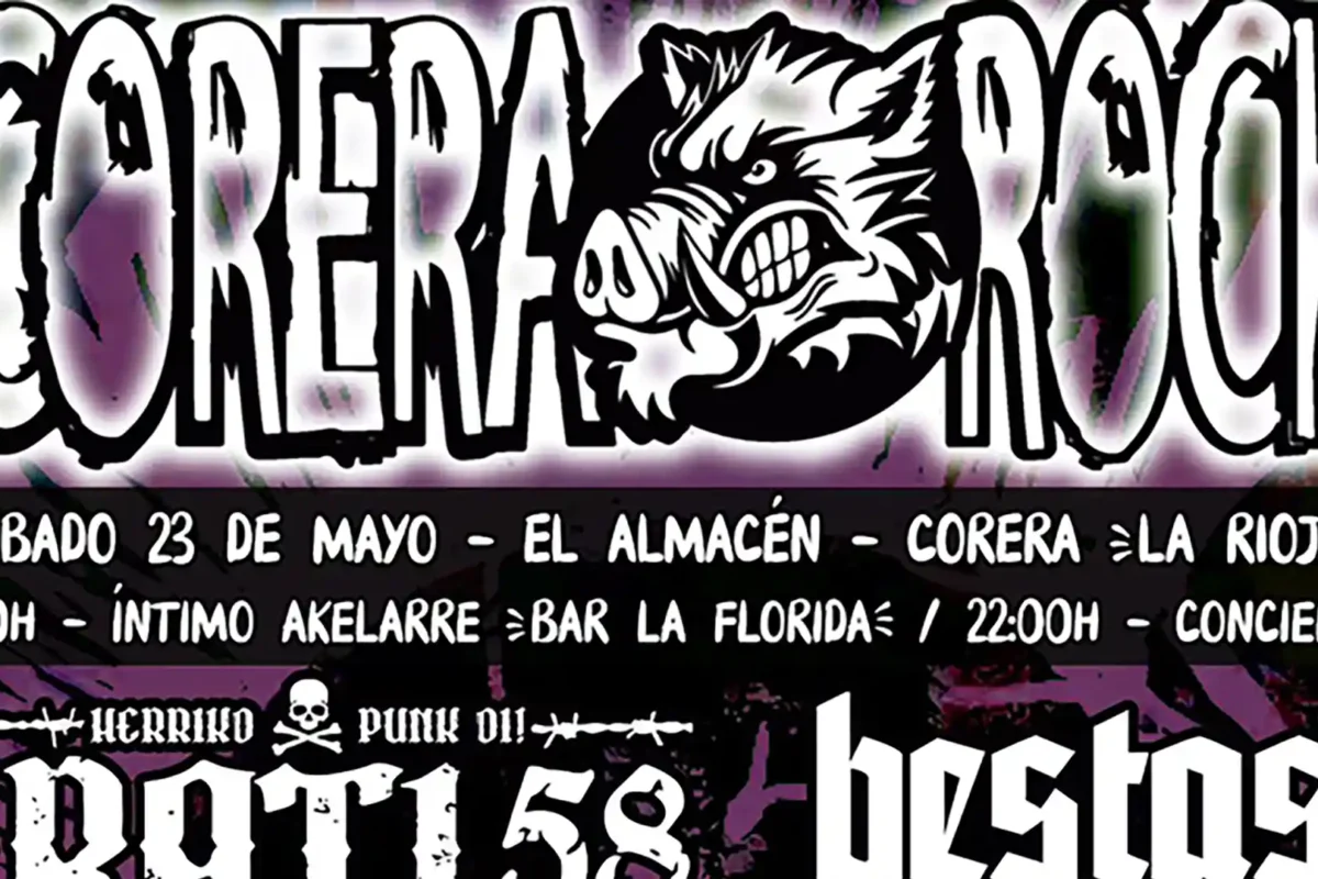 Cartel del CoreraRock 2026