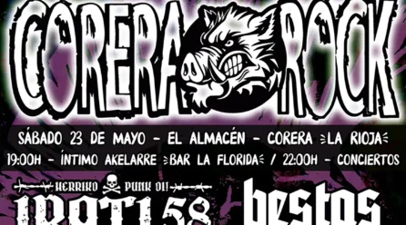 Cartel del CoreraRock 2026