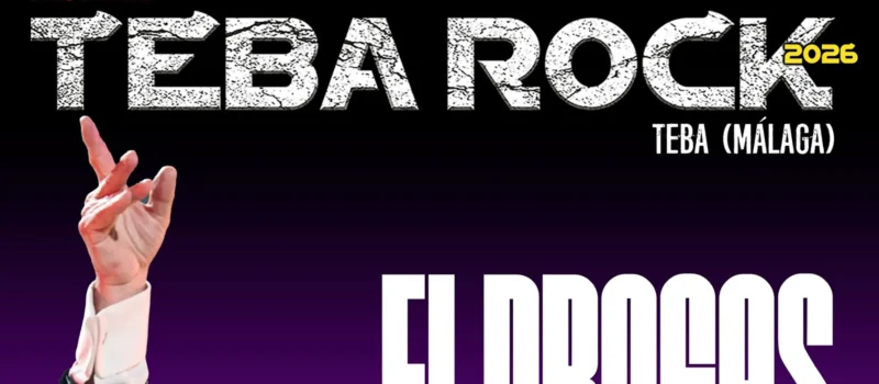 El Drogas encabezará el Teba Rock 2026