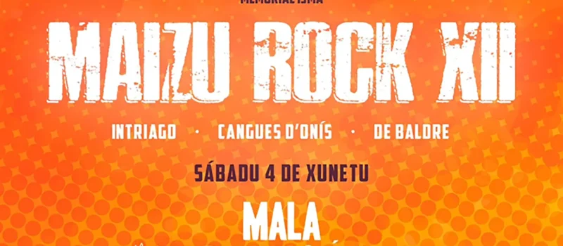 Cartel del Maizu Rock 2026