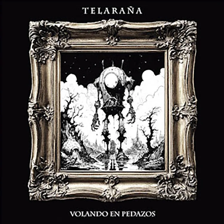 Telaraña "Volando en Pedazos" Portada del segundo disco de Telaraña "Volando en Pedazos"