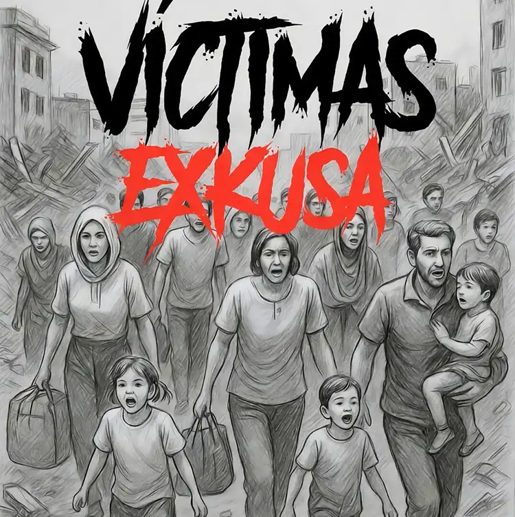 ExKusA "Víctimas" Portada del nuevo single de ExKusA "Víctimas".