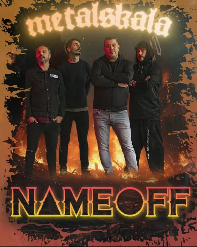 Name Off Metalskala Fest 2026 Cartel de Name Off en la quinta edición del Metalskala Fest