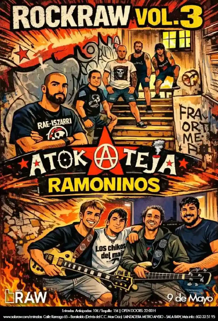 Cartel del RockRaw Vol.3
