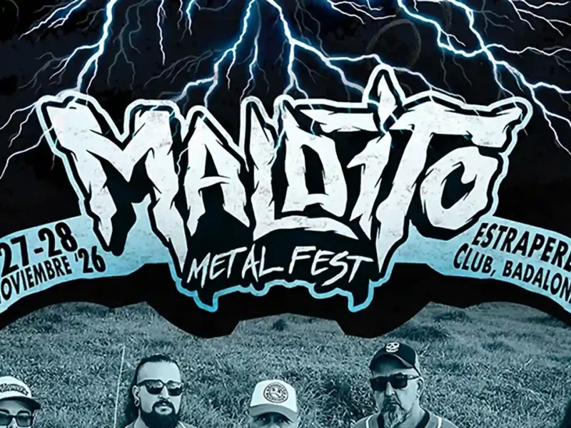 ElMuerto también actuará en el Maldito Metal Fest 2026