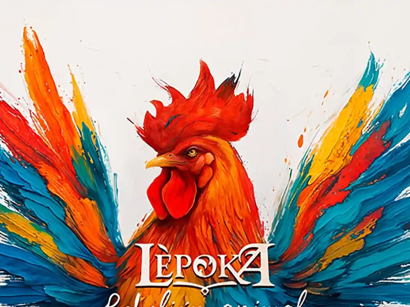 Portada del próximo disco de Lèpoka “Rebelión Animal”