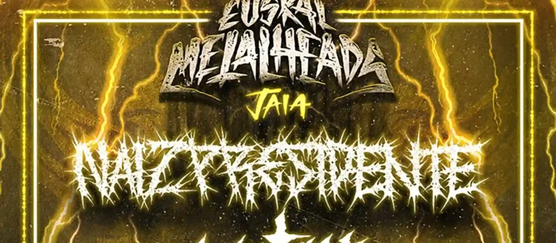 Cartel del Euskal Metalheads Jaia