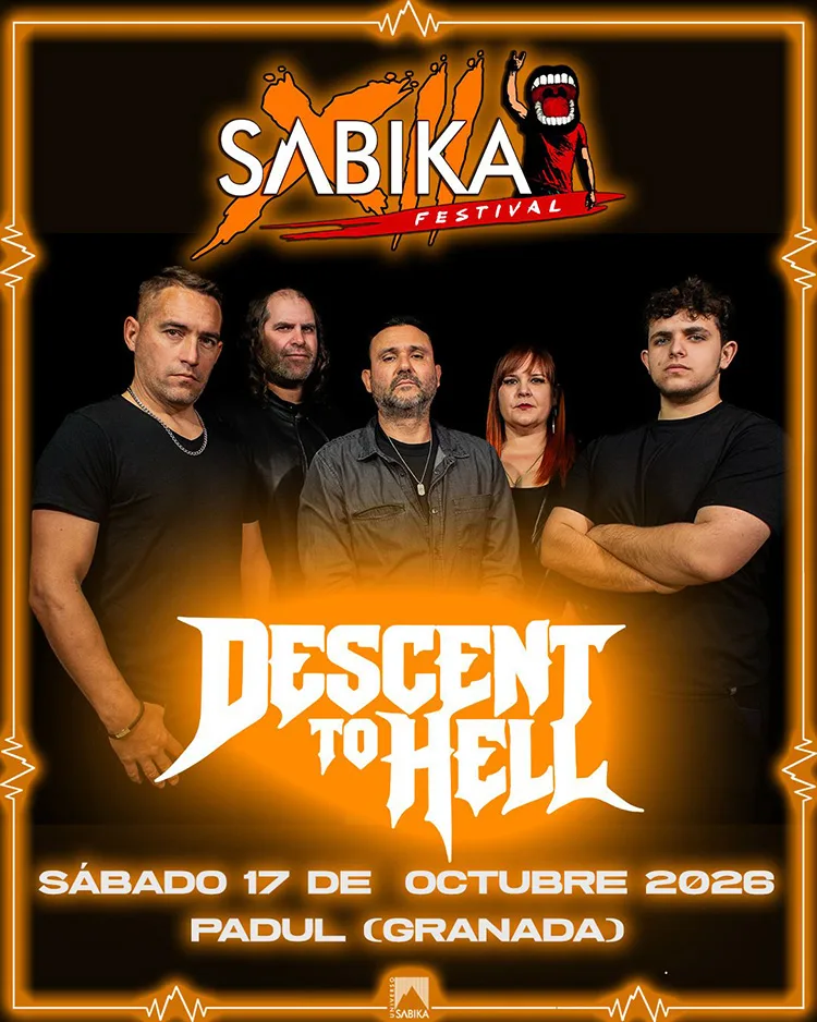 Descent To Hel, Sabika festival 2026 Cartel de Descent To Hell en la duodécima edición del Sabika Festival