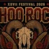 Festival poster for XXVII Festival 2026 featuring the word GHOODROCK in gold lettering and a ram skull centerpiece.