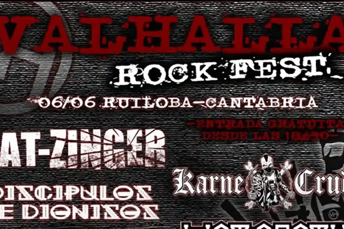 Cartel del Valhalla Rock Fest 2026