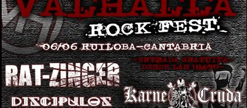 Cartel del Valhalla Rock Fest 2026