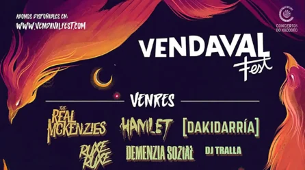 Vendaval Fest distribuye las bandas por días para la cuarta edición del festival