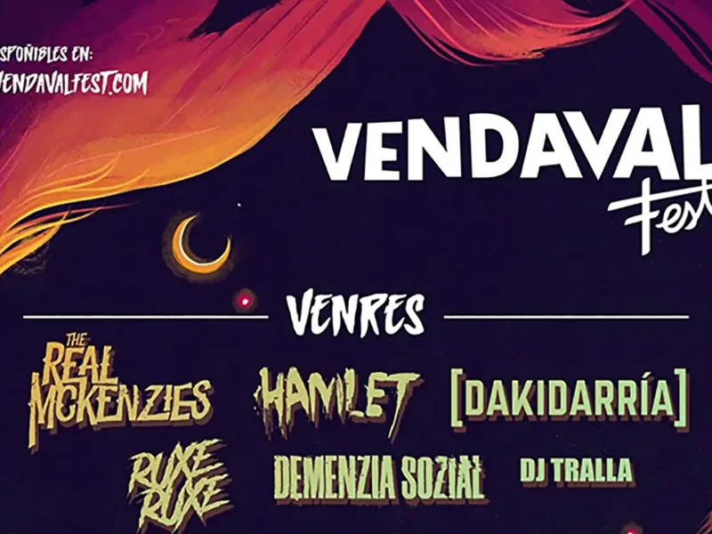 Vendaval Fest distribuye las bandas por días para la cuarta edición del festival