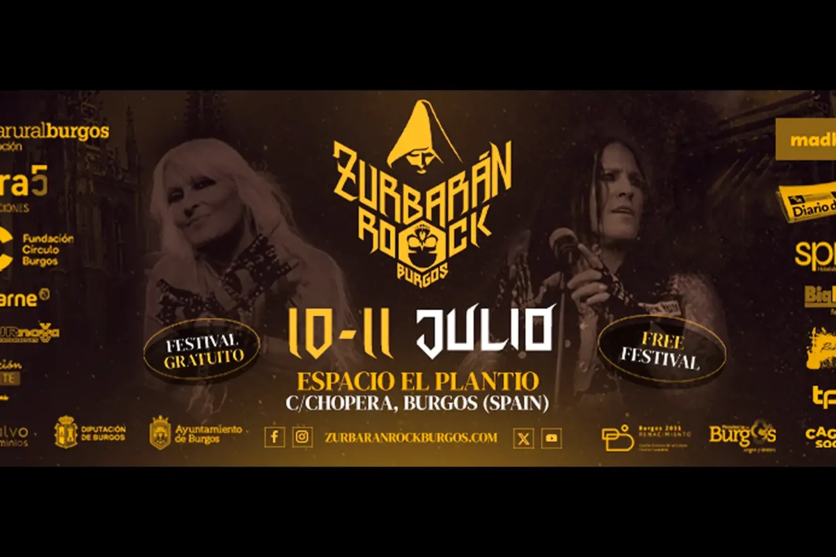 Horarios del Zurbarán Rock Burgos 2026
