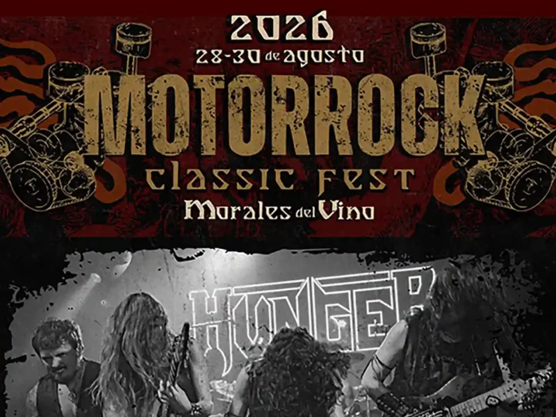 Hunger se incorpora al cartel del Motorrock Classic Fest 2026