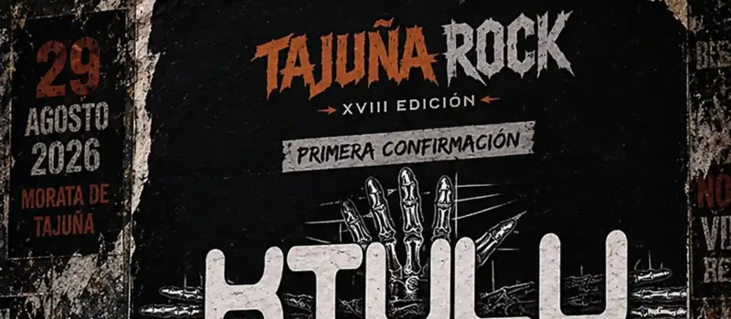 Ktulu actuará en el Tajuña Rock 2026