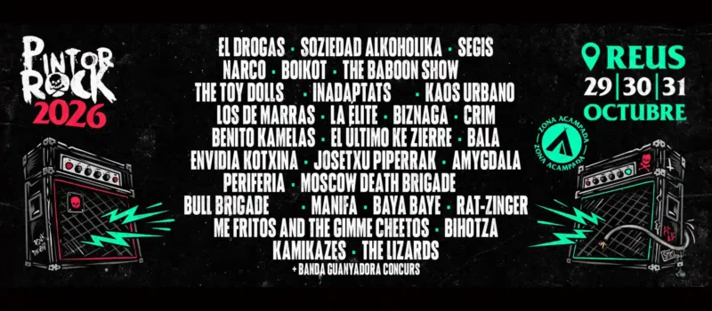 Cartel del PintorRock 2026
