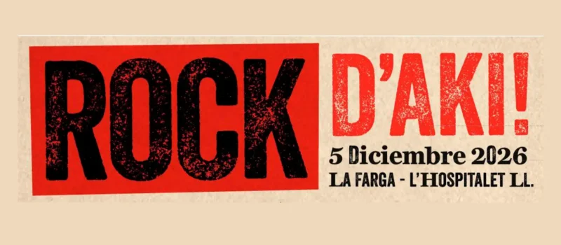 Cartel del festival Rock D’aki