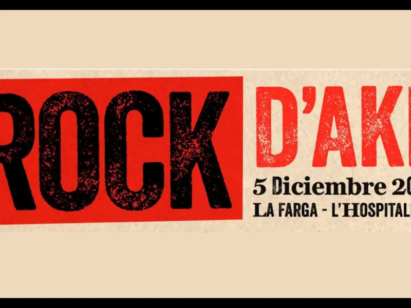 Cartel del festival Rock D’aki