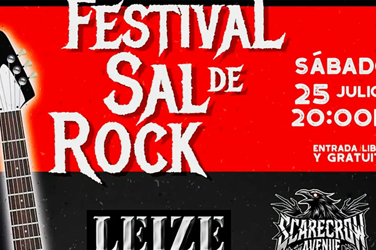 Cartel del festival Sal de Rock 2026