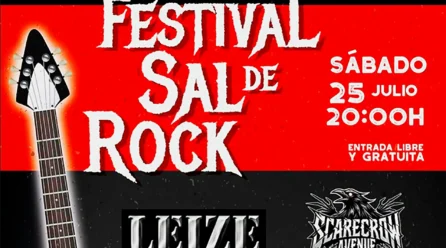Cartel del festival Sal de Rock 2026
