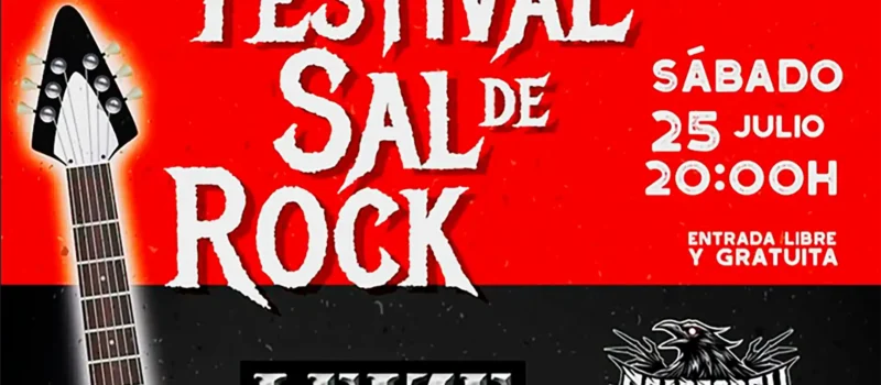Cartel del festival Sal de Rock 2026