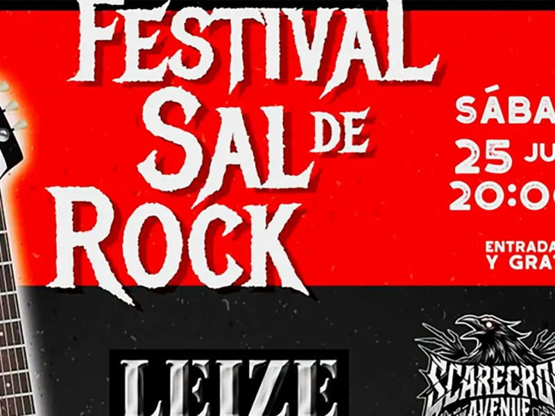 Cartel del festival Sal de Rock 2026