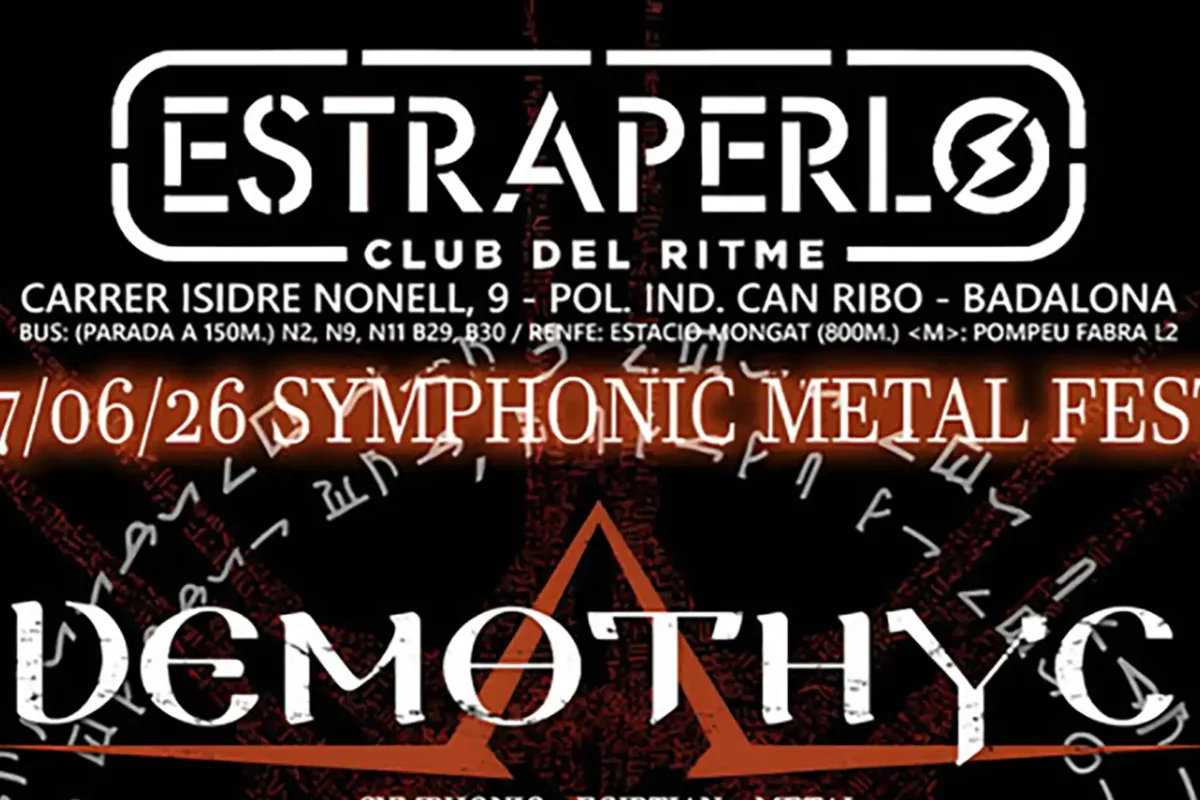 Noche de metal sinfónico en Badalona