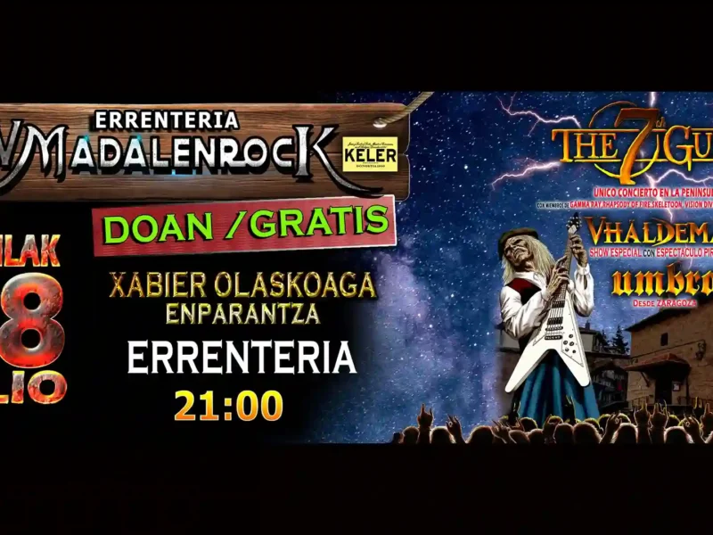 Horarios del Madalenrock 2026