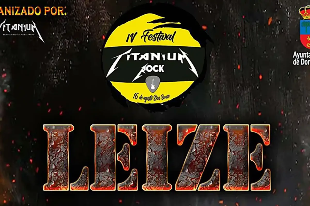 Cartel del Titanium Rock 2026