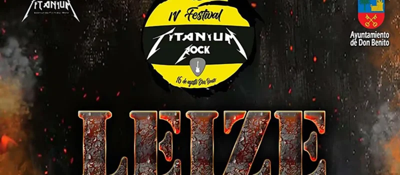 Cartel del Titanium Rock 2026