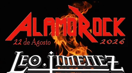 Leo Jiménez encabezará el Álamo Rock 2026