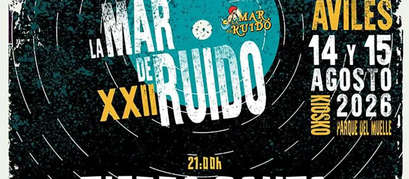Cartel del festival La Mar de Ruido 2026