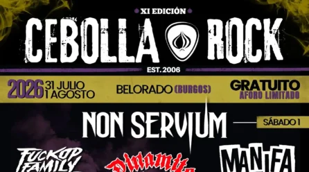 Hoy arranca el Cebolla Rock 2026