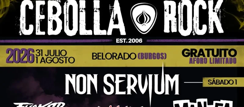 Hoy arranca el Cebolla Rock 2026