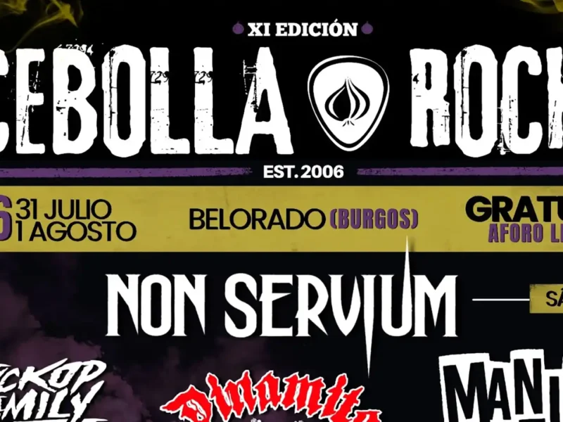 Hoy arranca el Cebolla Rock 2026