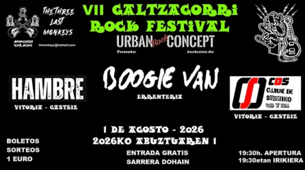 Cartel del Galtzagorri Rock Festival 2026