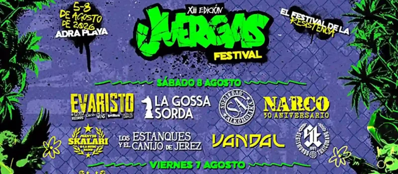 Horarios del The Juergas Rock Festival 2026