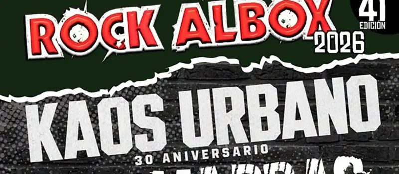 Cartel del Rock Albox 2026