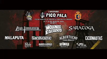 Horarios del Festival A Pico y Pala 2026