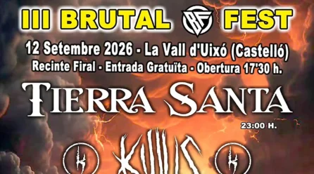 Horarios del Brutal Fest 2026