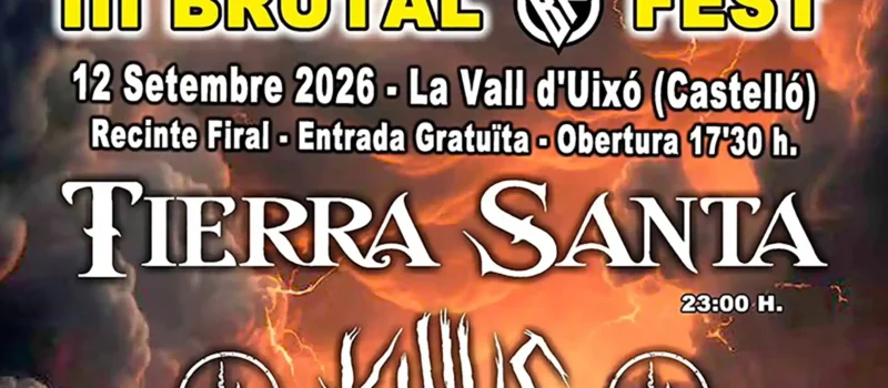 Horarios del Brutal Fest 2026