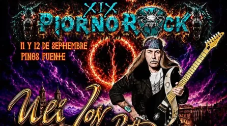 Cartel por días del Piorno Rock Festival 2026
