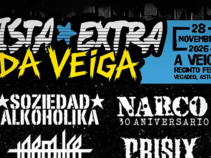Cartel del Pista Extra da Veiga 2026