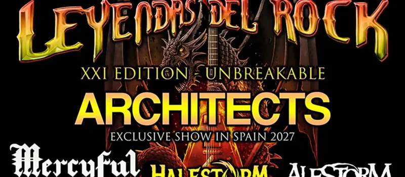 Primera tanda de confirmaciones del Leyendas del Rock 2027