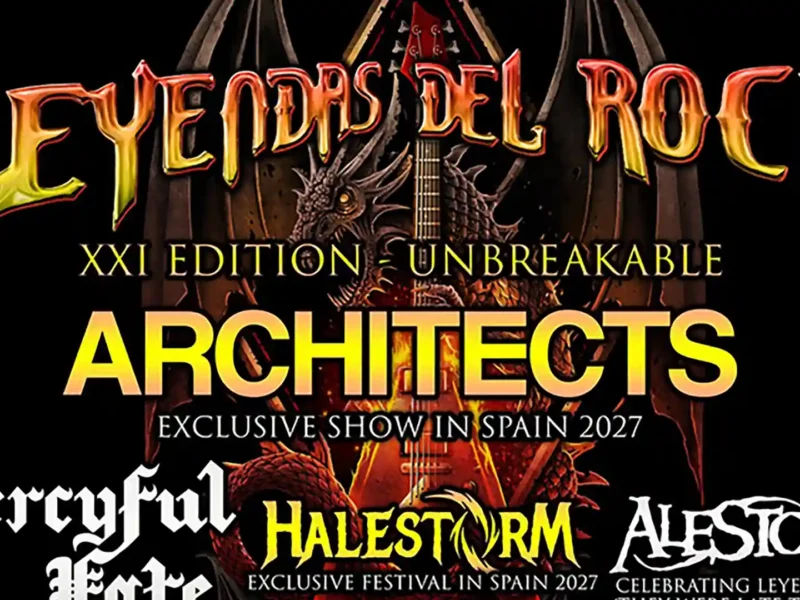 Primera tanda de confirmaciones del Leyendas del Rock 2027