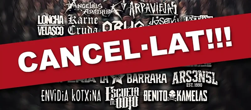 Cancelado el Kalikenyo Rock 2026